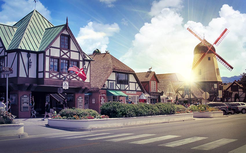 丹麥村 Solvang